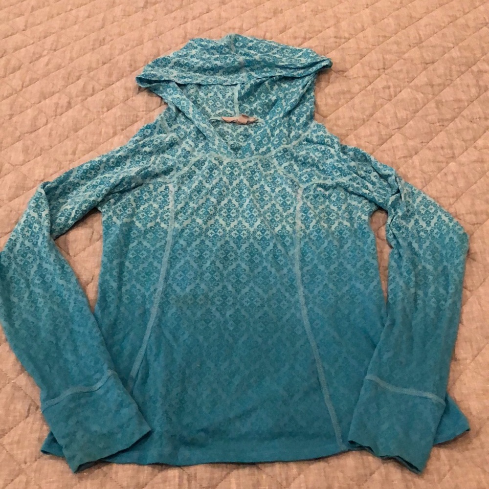 Hoodie yoga top